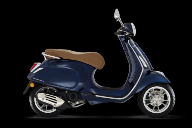 Vespa Primavera-donkerblauw